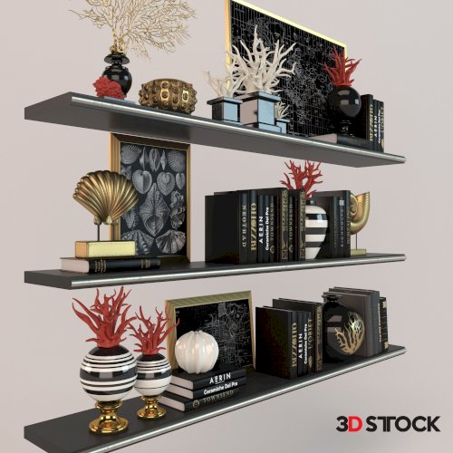 Decorative Book Shelf